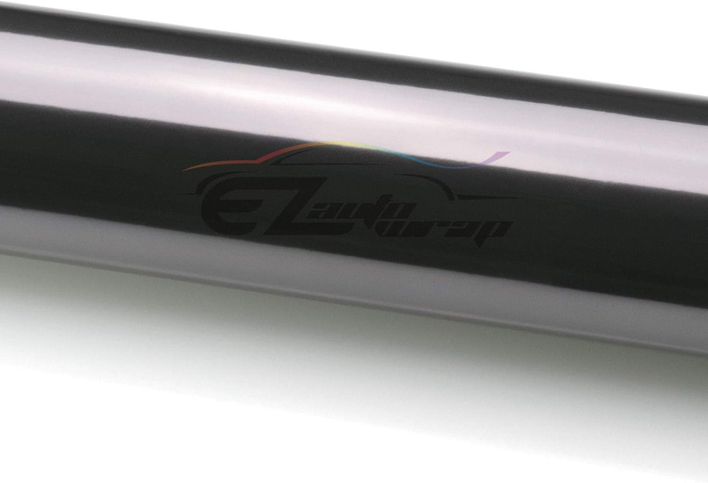 EZAUTO WRAP Free Tool Kit 12"x120" (1FT x 10FT) Glossy Light Black Smoke Headlight Taillight Fog Light Side Marker Vinyl Tint Film Self Adhesive